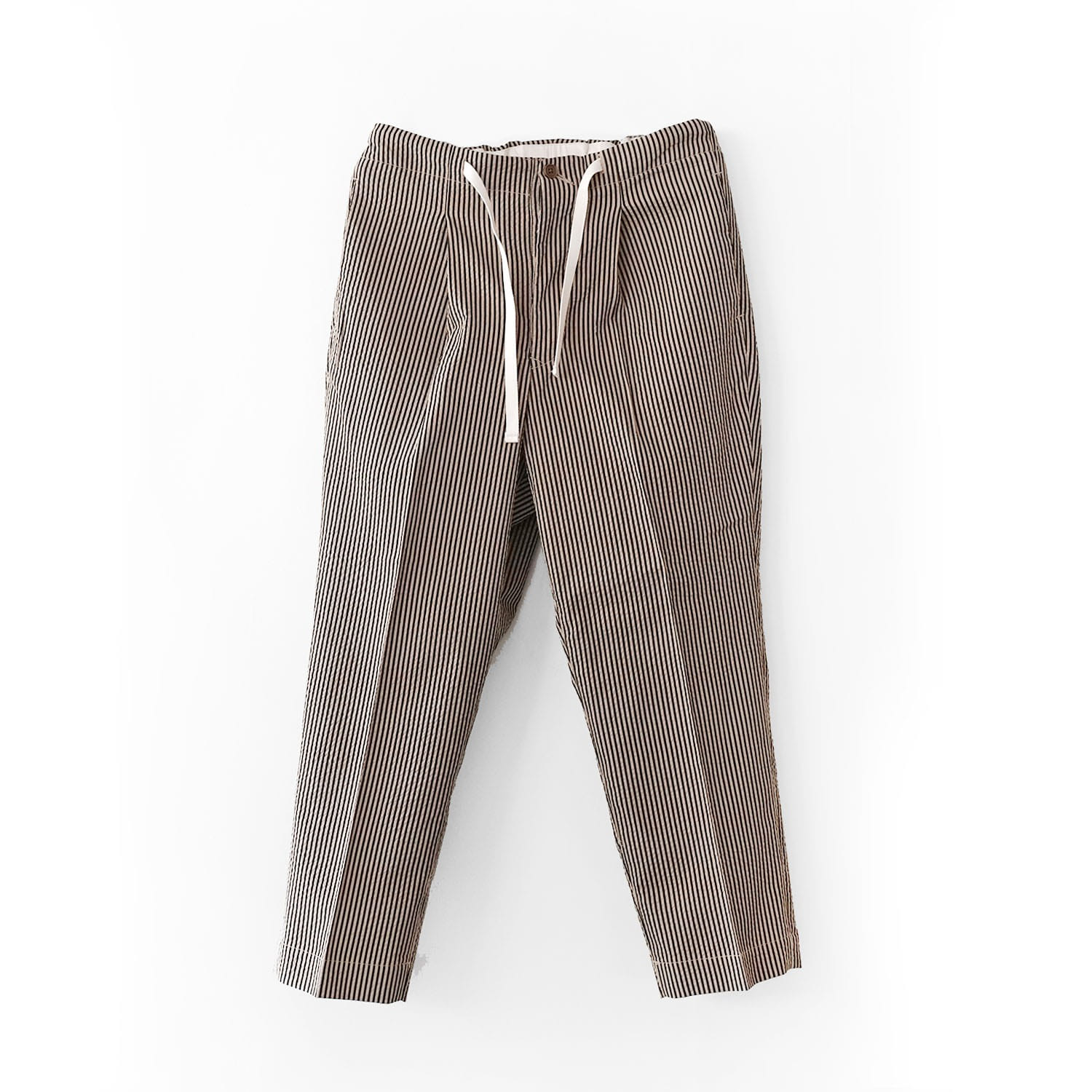 ﻿Cotton-Silk Seersucker Pants