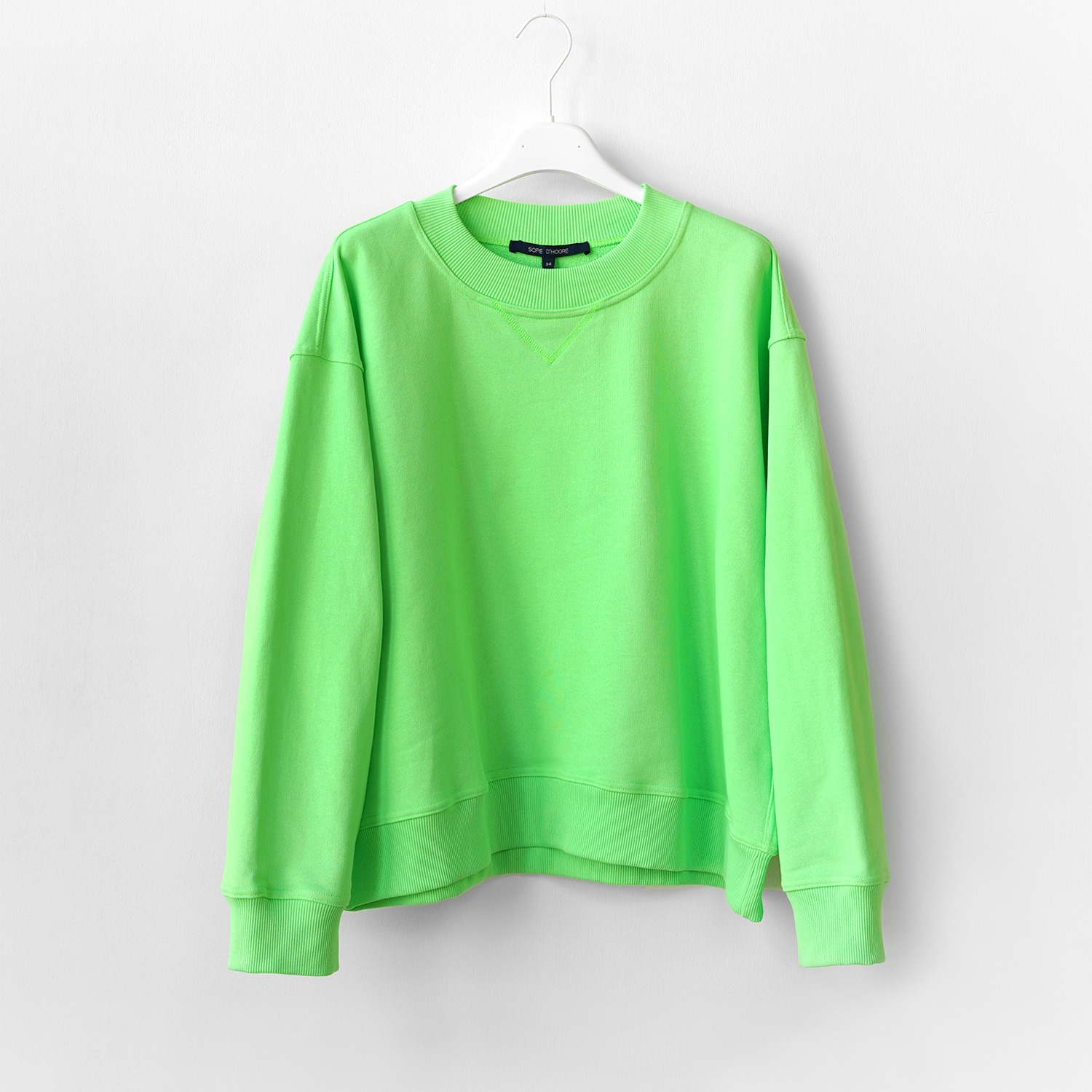 ﻿Fluo Green Sweatshirt