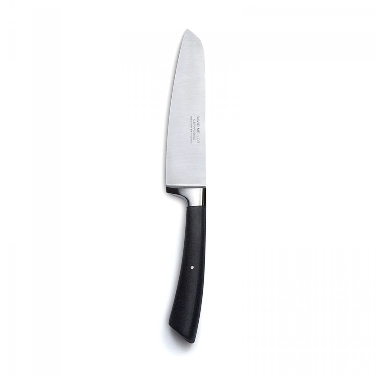 Black Handle Chopping Knife 14cm