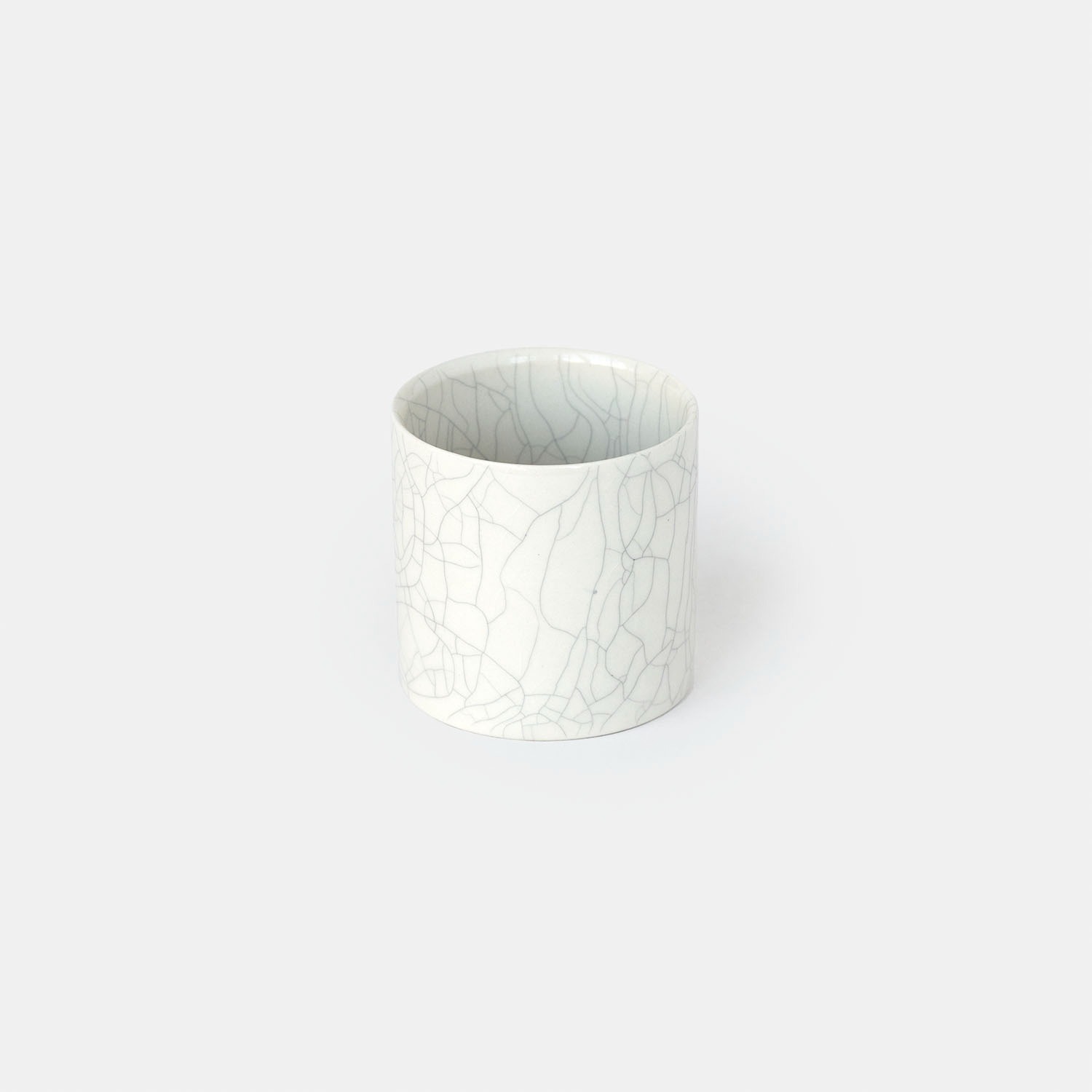 Tea Cup(Cylinder), Crackleware
