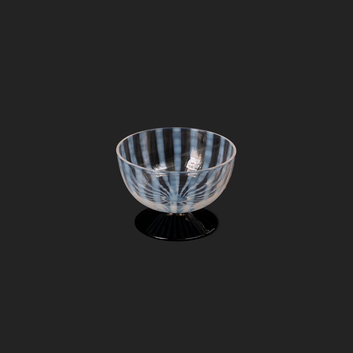 ﻿TR Glass Bowl - Stripe, 히로타 유리볼 요거트볼 아이스크림볼