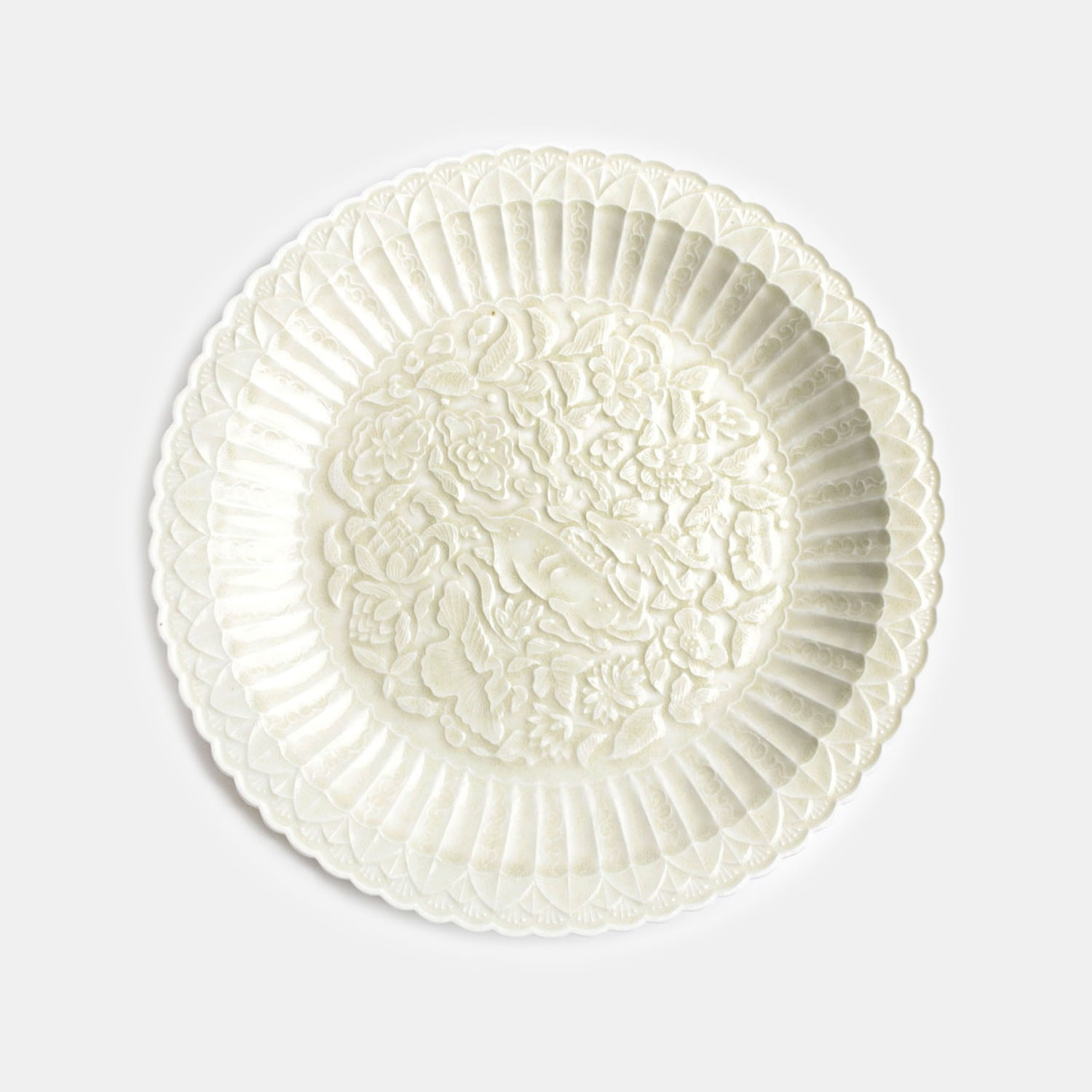 ﻿White Porcelain B - Ø23cm﻿