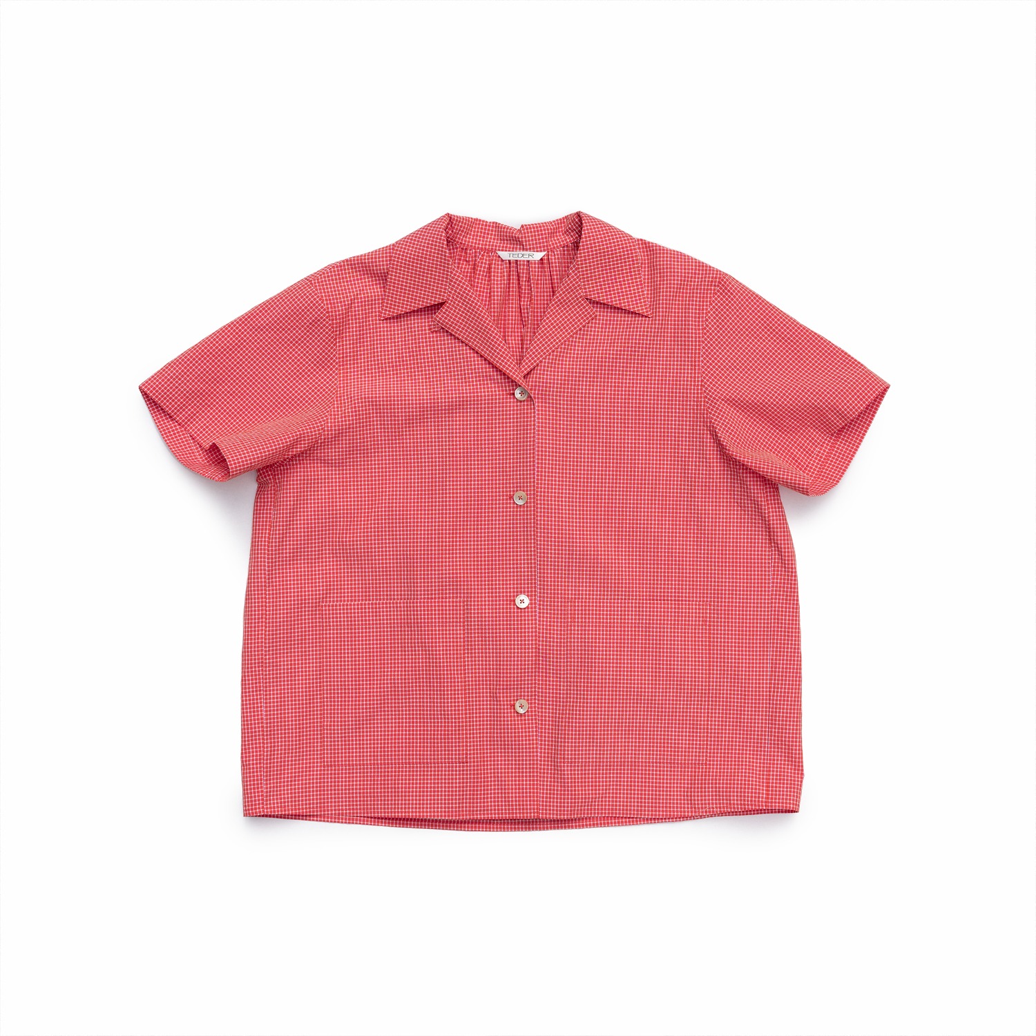 ﻿Campa Shirt - Red Check