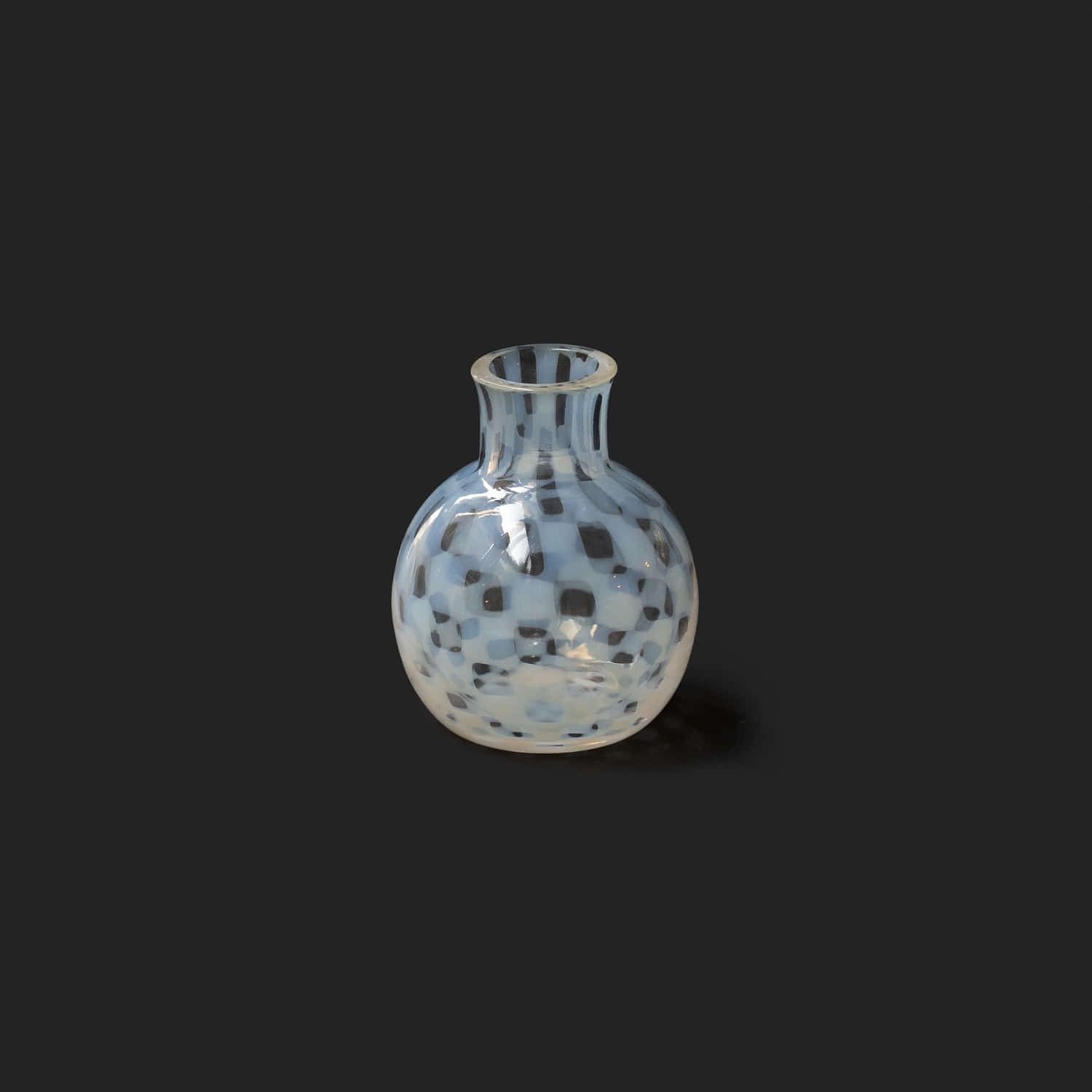 ﻿TR Mini Vase - Check, 히로타 유리 화병 미니 화병