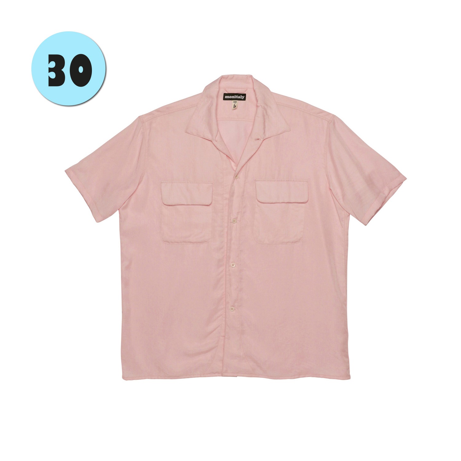 ﻿50&#039;s Milano Shirt - Tencel Pink