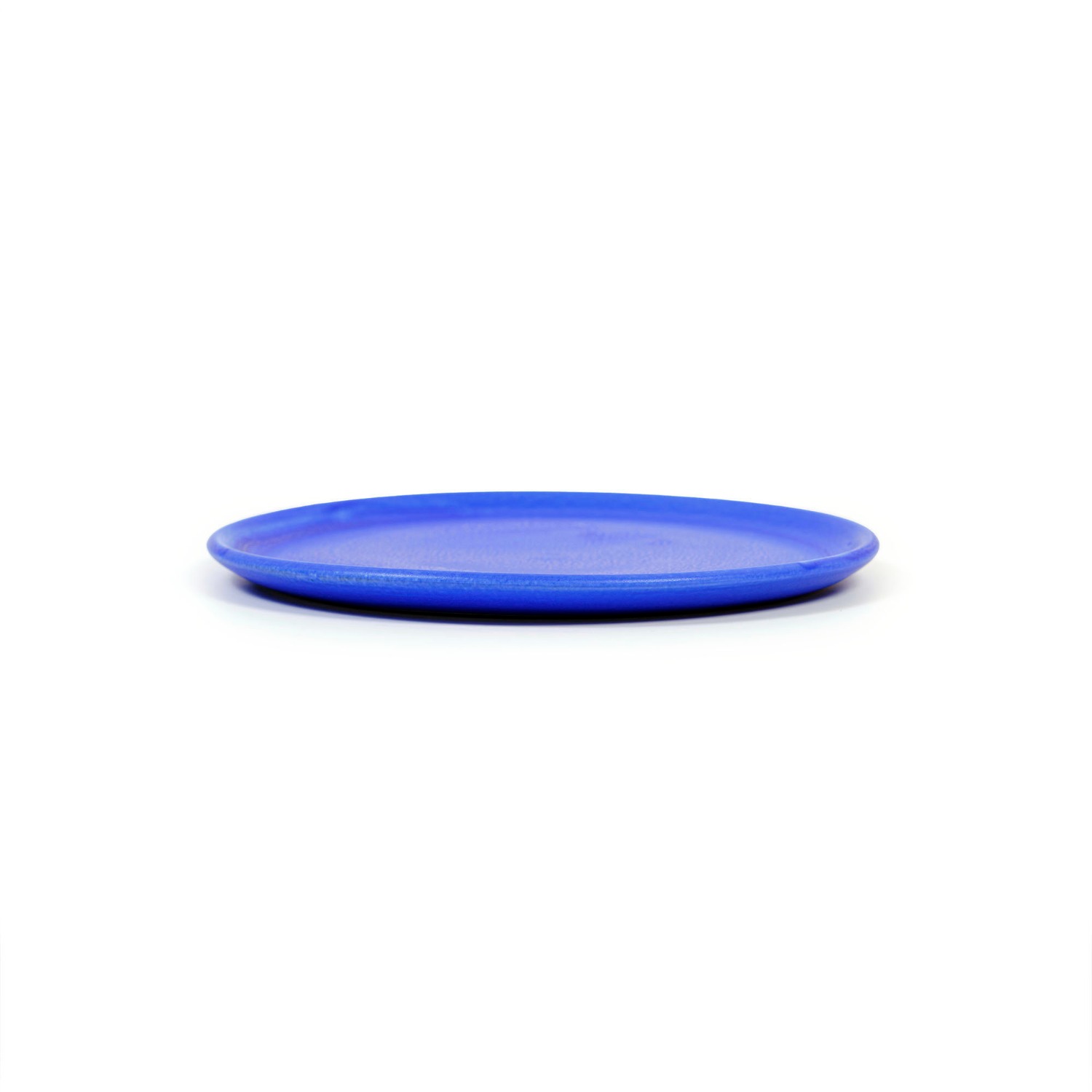 ﻿Odette Side Plate Ø17.5cm - Matte Blue