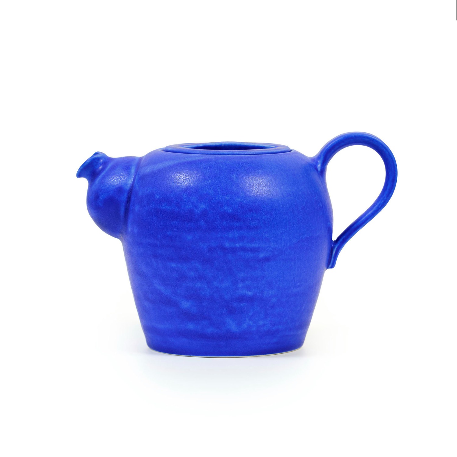 ﻿Odette Tea Pot 1.2L - Matte Blue