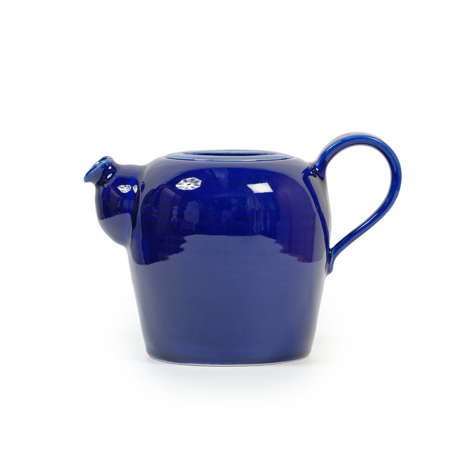 ﻿Odette Tea Pot 1.2L - Glaze Dark Blue