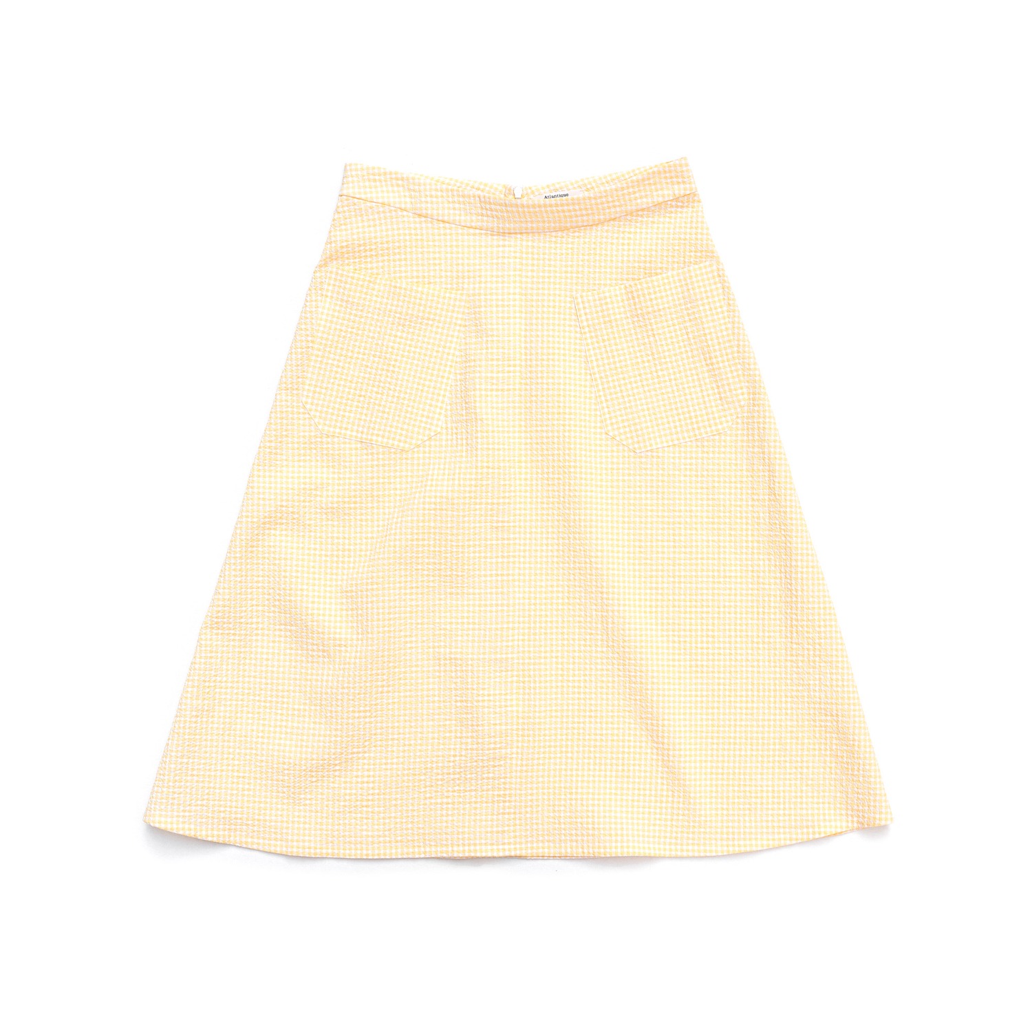 ﻿Jupe Novel Skirt - Yellow Gingham (-50%)